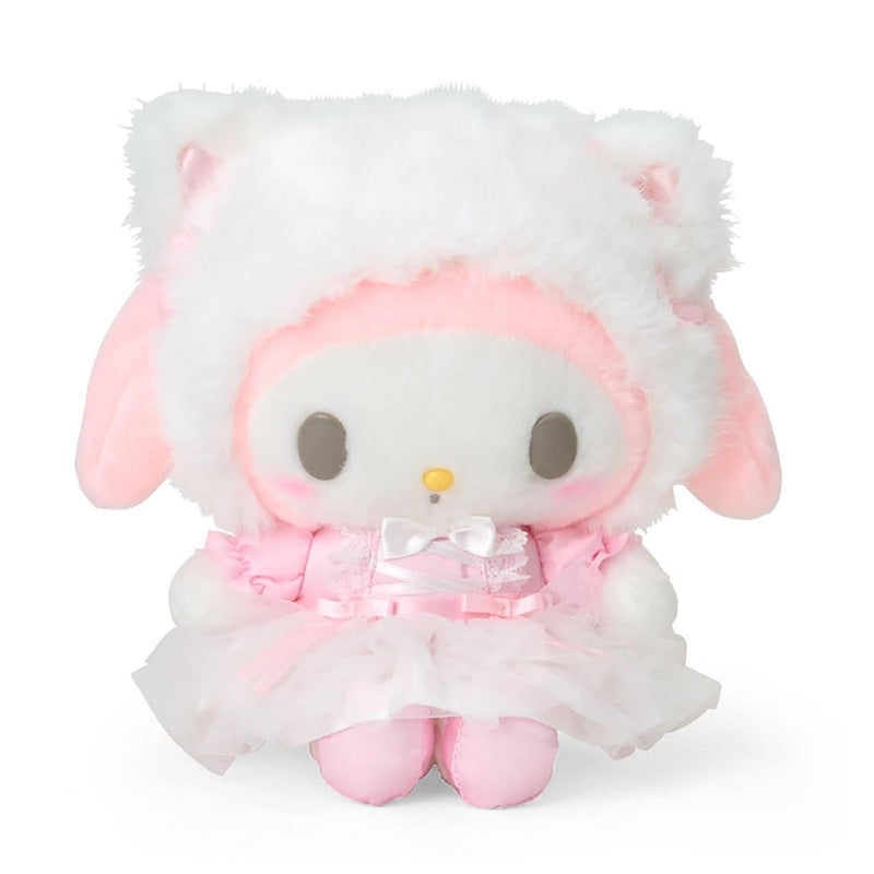 日本 三丽鸥 hellokitty 芭蕾白猫系列 美乐蒂 公仔