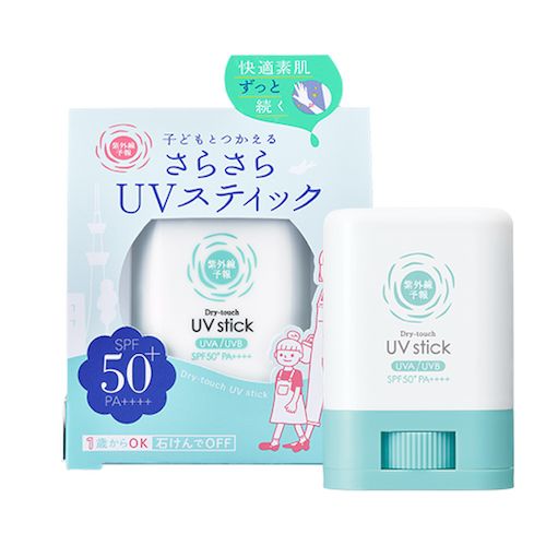 MY 日本石泽研究所 紫外线预防 亲子防晒棒 UV清爽防晒棒 SPF50+ PA++++ 大人小孩都可以用 孕妇 敏感肌 - chuxinxiaopu