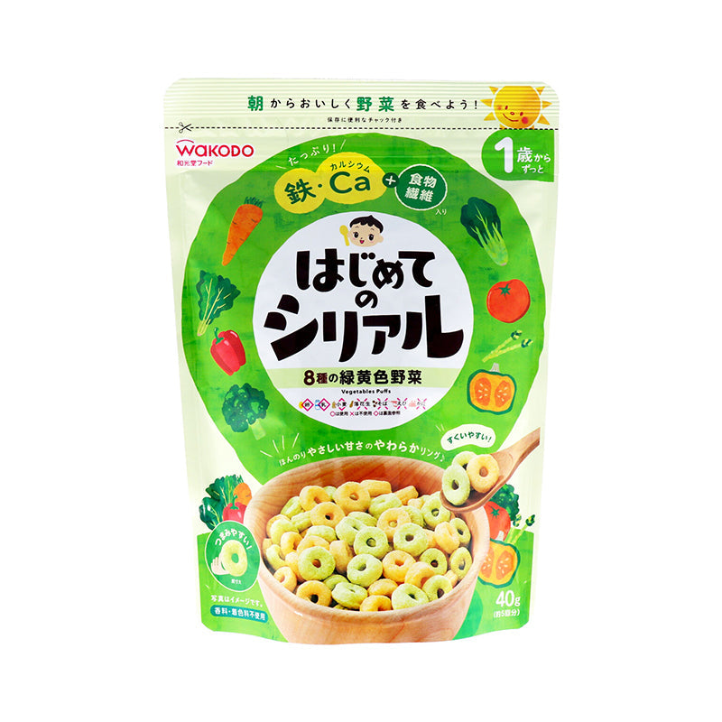 WKL  日本宝宝辅食和光堂麦圈麦片1岁+ - chuxinxiaopu