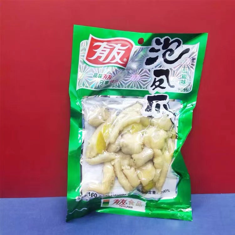 Youyou Chicken Feet with Pickled Pepper 100g Tasting period 23.6