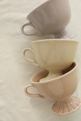 日本Studio M'陶瓷 复古 红茶咖啡马克杯 杯碟 套装