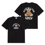 韩国 ADLV 黑色小熊🐻 T恤