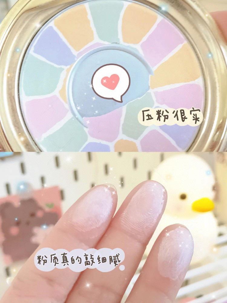 CZG 日本ELEGANCE E大饼 欢颜蜜粉饼控油定妆 便携装8.8g 1号色/4号色/6号色 - chuxinxiaopu