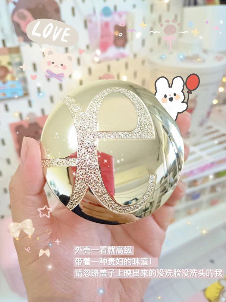 CZG 日本ELEGANCE E大饼 欢颜蜜粉饼控油定妆 便携装8.8g 1号色/4号色/6号色 - chuxinxiaopu
