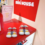 MK  日本mikihouse格纹学步鞋一二段13-9303-386 日本制 - chuxinxiaopu