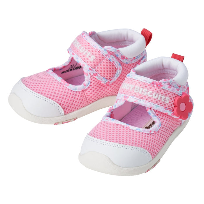 Japan MIKIHOUSE baby girl sandals pink petals (14-15.5CM) 72-9306-498